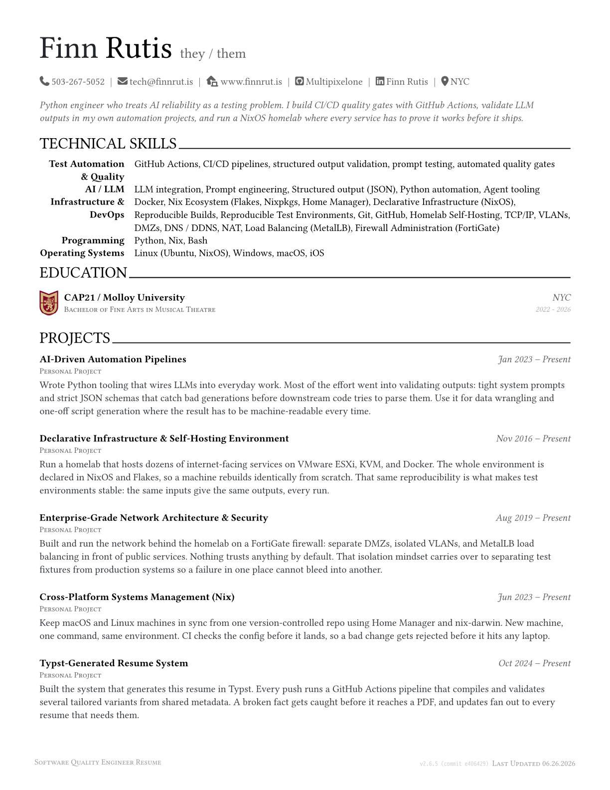 Writer Resume preview